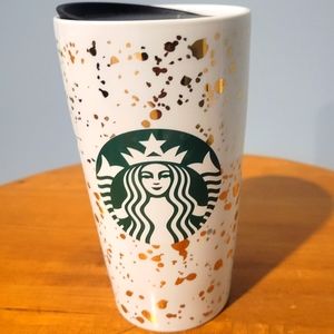Ceramic Starbucks Coffee Tumbler